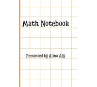 Math Notebook: Composition Graph Paper