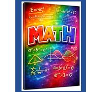 Math Notebook for Students | 160 Pages | Wide Ruled 8.5 x 11 | Clean Minimalist School Notebook (P2P): P2P - Pain 2 Purpose Support the Brain Not the Behavior