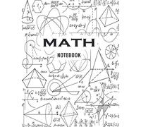 Math Notebook: graph paper , Workbook for Math/Notebook For Children, Students, Friends, Girls, Boys, Kids ( math notebook 1/2 inch squares lined graph paper ) 100 Pages