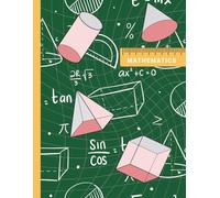 Math notebook: Math notebook for high school and college students
