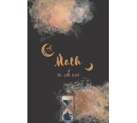 Math of The Little Witch: Notebook, Graph paper, 6x9, Grid paper for math, 120 pages, Witch design