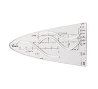 Math Parabolic Stencil Cosine Ruler for Teacher Student Parabola Parabolic Template for Mathematical Functions Precisions Drawing