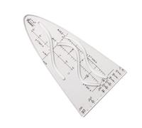 Math Parabolic Stencil Cosine Ruler for Teacher Student Parabola Ruler Parabolic Template for Mathematical Functions Parabola