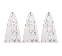 Math Parabolic Stencil Cosine Ruler for Teacher Student Parabola Ruler Parabolic Template for Mathematical Functions Math Curves Stencils