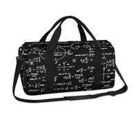 Math Physic Table Sports Duffel Bags Weekend Overnight Bag Casual Tote Holdall Travel Gym Luggage Duffel Bag for Kids Girls Boys Women Men