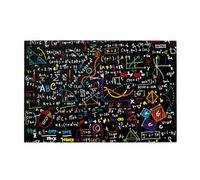Math Physics Formula,1000 Pieces Wooden Jigsaw Family Game Jigsaw Puzzles for Adults Teens Home Decor