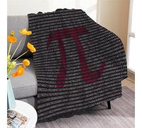 Math Pi Π Blanket Flannel Throw Lightweight Super Soft Cozy Luxury Family Bed Blanket Birthday Gift Microfiber 60"x50"for Teen