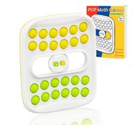Math Pop It Dice Game for 2 Players-Bubble Pop It Game for Kids Classroom Must Haves,Math Games for Kids Addition