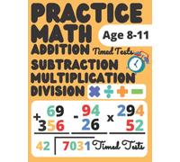 Math Practice Addition and Subtraction- Multiplication And Division Workbooks For 3rd 4th 5th Grades: Double & Triple Digit Addition and Subtraction ... Grade Math Workbook For Kids Homeschooling