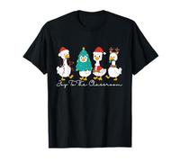 Math Problem Solve Music Merry Goose Silly Teacher Honk Xmas T-Shirt