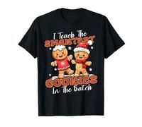Math Problem Solve Music Teacher of Cookies Gingerbread Xmas T-Shirt