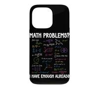Math Problems I Have Enough Already Funny Math Calculations Case for iPhone 13 Pro