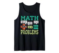 Math Problems Symbols Funny Teacher Back to School Meme Tank Top