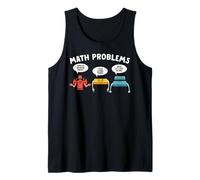 Math Problems Symbols Funny Teacher Back to School Meme Tank Top