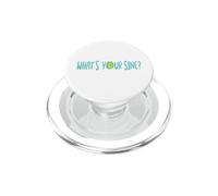 Math Pun What's your Sine PopSockets PopGrip for MagSafe