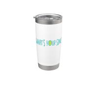 Math Pun What's Your Sine Stainless Steel Insulated Tumbler