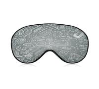 Math Question Sleep Mask Block Light Eye Sleep Shade Cover Comfortable Lightweight Sleeping Blindfold Soft Breathable Night Eye Cover Adjustable Band Eye Mask for Men Women