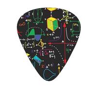 Math Quiz Guitar Paddle 12 Pack Guitar Pickup Suitable For Playing Acoustic Guitars, Electric Guitars, Etc.