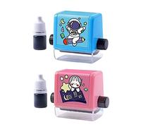 Math Roller Stamp Smart Math Teaching Stamps for Kids, Addition Subtraction Math Practice Tool Math Learning Stamps