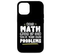 Math Saying Math Grow And Solve Problems By Yourself Case for iPhone 12/12 Pro