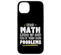 Math Saying Math Grow And Solve Problems By Yourself Case for iPhone 14 Plus