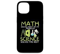 Math Solves Most of My Problems Science Math Science Teacher Case for iPhone 13