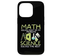 Math Solves Most of My Problems Science Math Science Teacher Case for iPhone 13 Pro