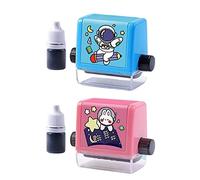 Math Stamp Roller Math Stamp Math Roller Stamp for Kids Roller Digital Teaching Stamp Smart Math Roller Stamps for Math Problems Math Stamp Roller (Add+Subtract)