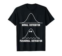 Math Statistics Normal Paranormal Distribution Teacher T-Shirt