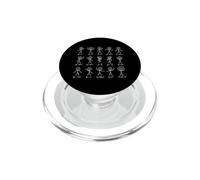 Math Stick Figures Algebra Problems Student Math Teacher PopSockets PopGrip for MagSafe