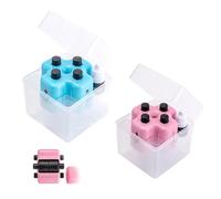 Math Teacher 4-in-1 Math Stamp Roller - Educational Toy & Learning Tools for Addition Subtraction Multiplication Division Within 100, Brain Improvement Device for Kids Can Randomly (Mix)