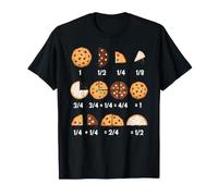 Math Teacher Cookie Fraction Cute T-Shirt