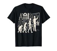 Math Teacher Evolution Mathematics Professor Geometry T-Shirt