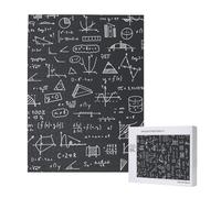 Math Teacher Gifts,500 Pieces Wooden Jigsaw Family Game Jigsaw Puzzles for Adults Teens