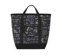 Math Teacher Gifts,Lunch Bags Large Capacity Insulated Tote Bag For Women Men Work Picnic Travel