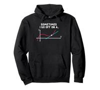 Math Teacher Gifts - Sometimes I go off on a tangent Pullover Hoodie