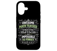 Math Teacher Nerd Student Formula Equation An Awesome Math Case for iPhone 17