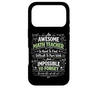 Math Teacher Nerd Student Formula Equation An Awesome Math Case for iPhone 17 Pro