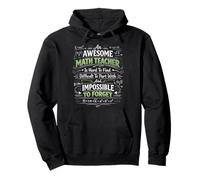 Math Teacher Nerd Student Formula Equation An Awesome Math Pullover Hoodie