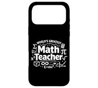 Math Teacher Nerd Student Formula Equation Compass World's Case for iPhone 17 Pro Max