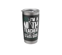 Math Teacher Nerd Student Formula Equation I Am A Math Stainless Steel Insulated Tumbler