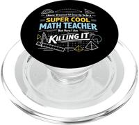 Math Teacher Nerd Student Formula Equation I Never Dreamed PopSockets PopGrip for MagSafe