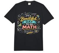 Math Teacher Nerd Student Formula Equation It's A Beautiful Comfort Colors Adult Heavyweight T-Shirt