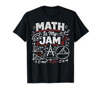Math Teacher Nerd Student Formula Equation Math is My Jam T-Shirt