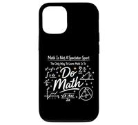 Math Teacher Nerd Student Formula Equation Math Is Not A Case for iPhone 12/12 Pro