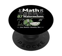 Math Teacher Nerd Student Formula Equation Math The Only PopSockets Adhesive PopGrip