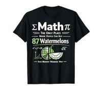 Math Teacher Nerd Student Formula Equation Math The Only T-Shirt