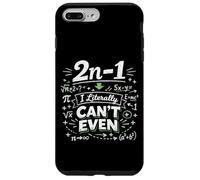 Math Teacher Nerd Student Formula Equation Pun 2n -1 I Case for iPhone 7 Plus/8 Plus