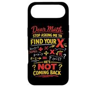 Math Teacher Nerd Student Formula Equation Pun Dear Math Case for iPhone Air