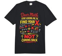 Math Teacher Nerd Student Formula Equation Pun Dear Math Comfort Colors Adult Heavyweight T-Shirt